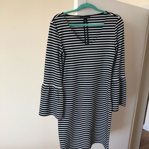 Banana republic striped dress